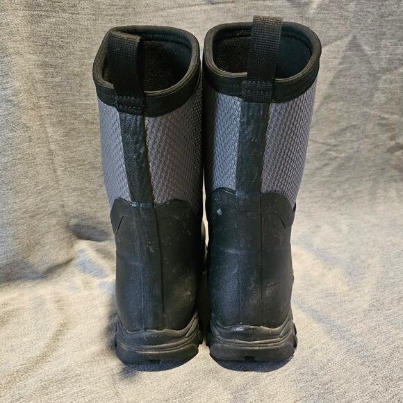 Muck Arctic Sport II Boots Gray Black Women's Sz 6 Waterproof Rubber Lined - Picture 4 of 7